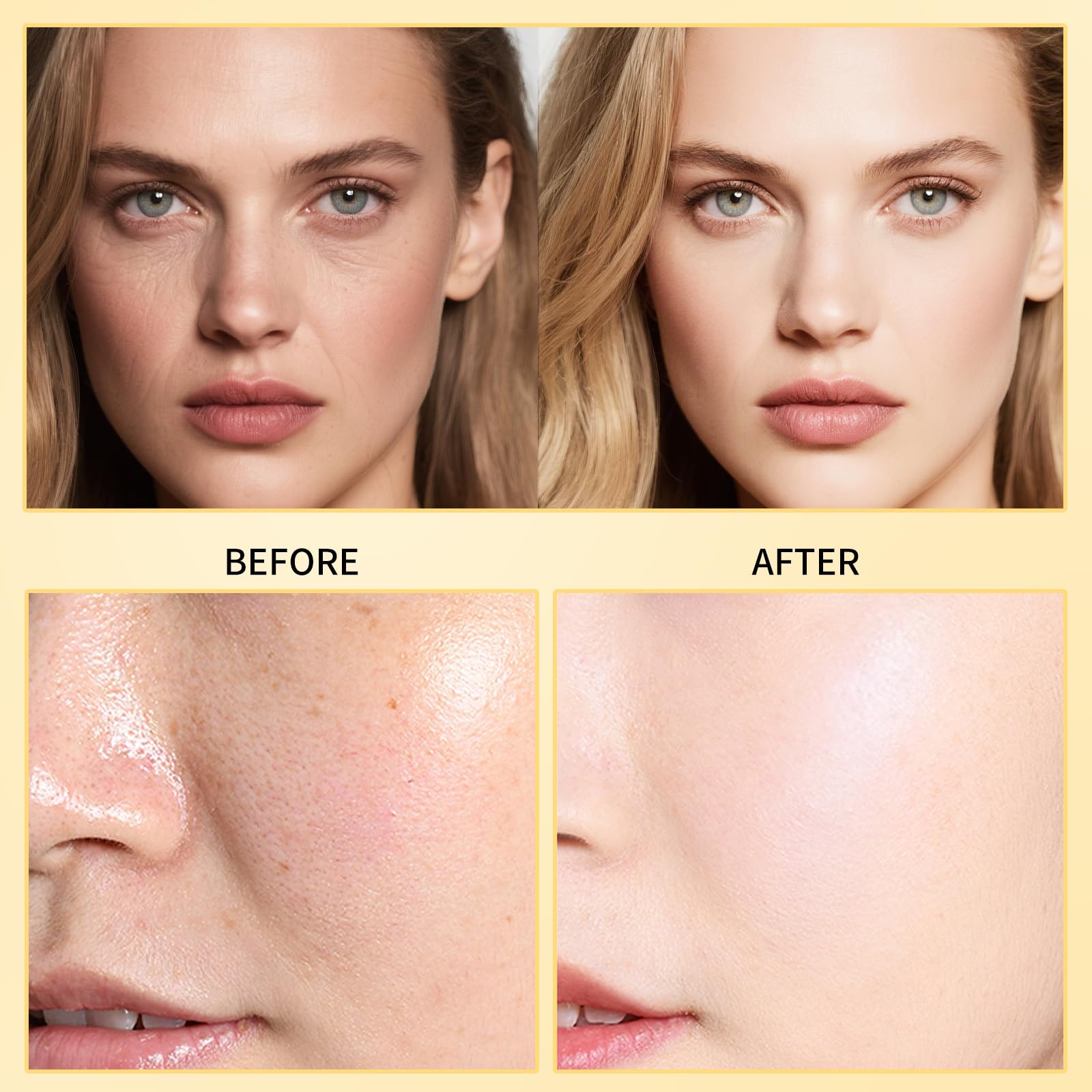 24K Gold Skincare Set,Moisturizing Face Skincare Kit 5PCS - OUPEICHARM