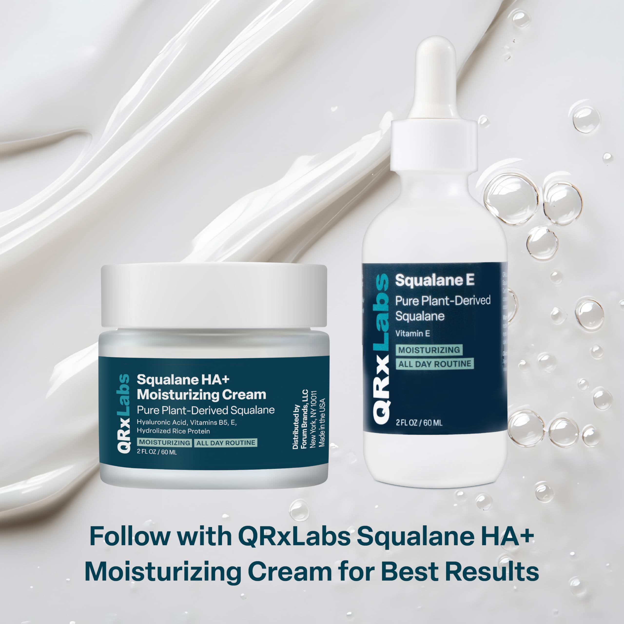 QRxLabs Squalane Oil for Face - Hydrating Face Oil with Vitamin E Derm - QRxLabs Official Product View 9