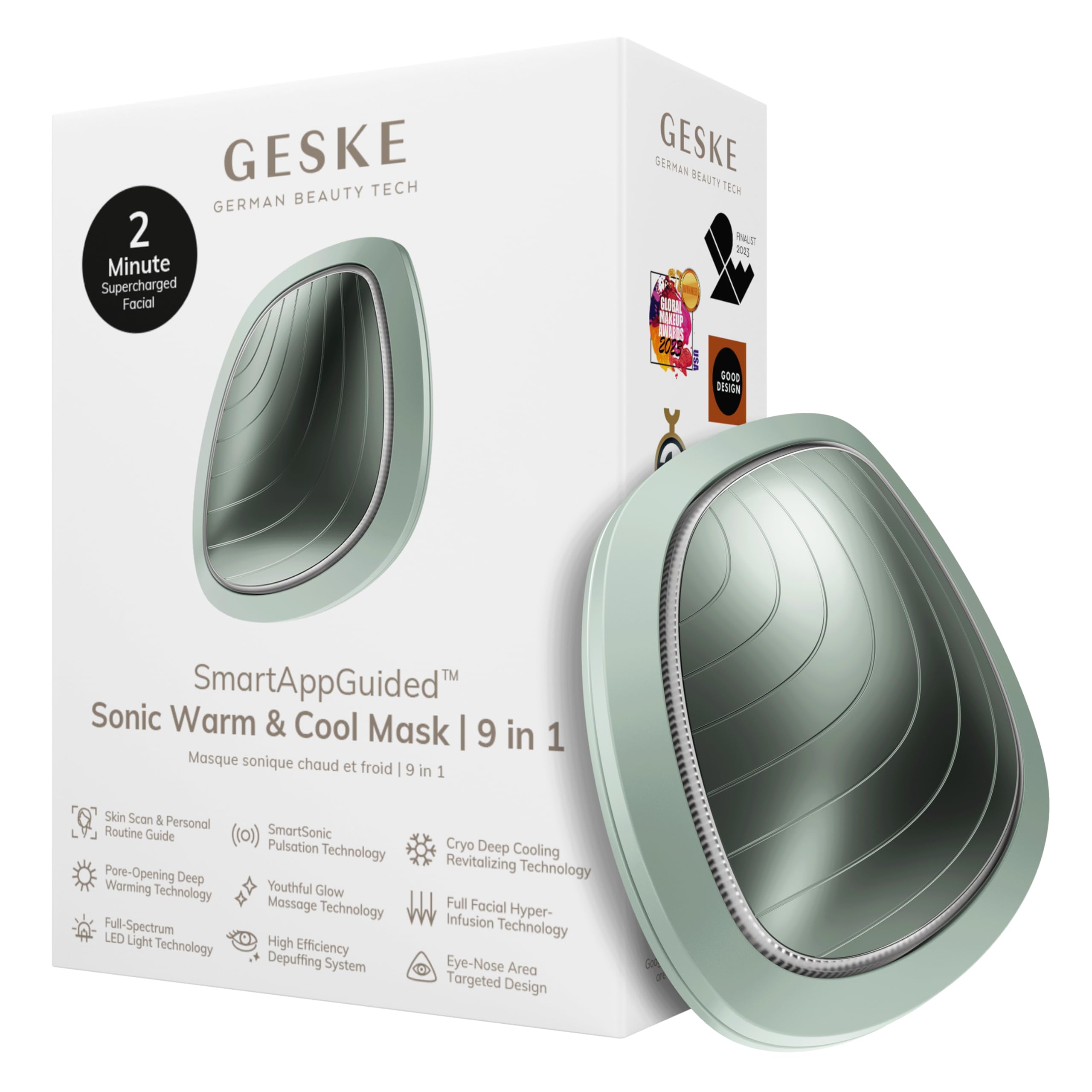 GESKE SmartAppGuided™ Sonic Warm &amp; Cool Mask - GESKE