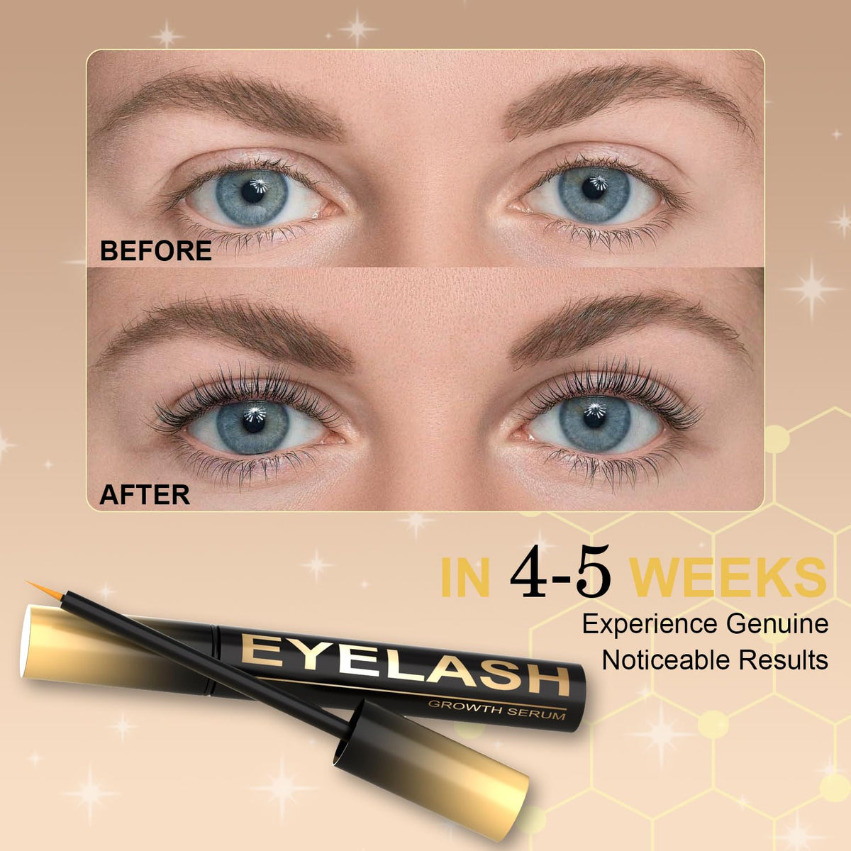 Lash Serum for Eyelash Growth Premium Lash Enhancing Serum - Tistees Official Imagery - 8