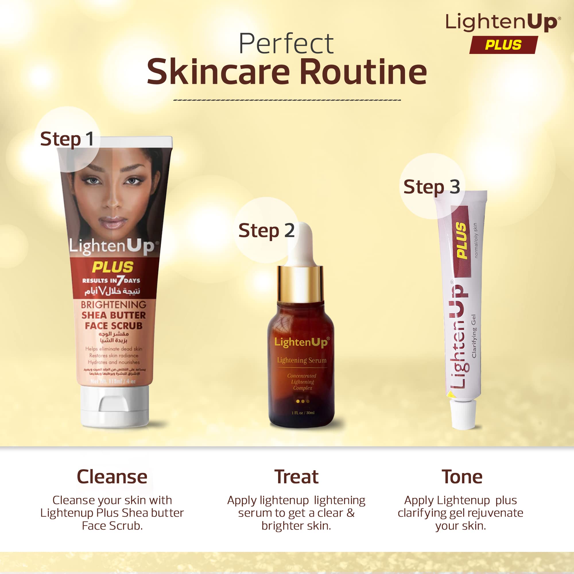 OMIC Lighten-Up OMIC Lighten - Up LightenUp Brightening Face Wash 4 f - OMIC Lighten-Up Official Product View 9