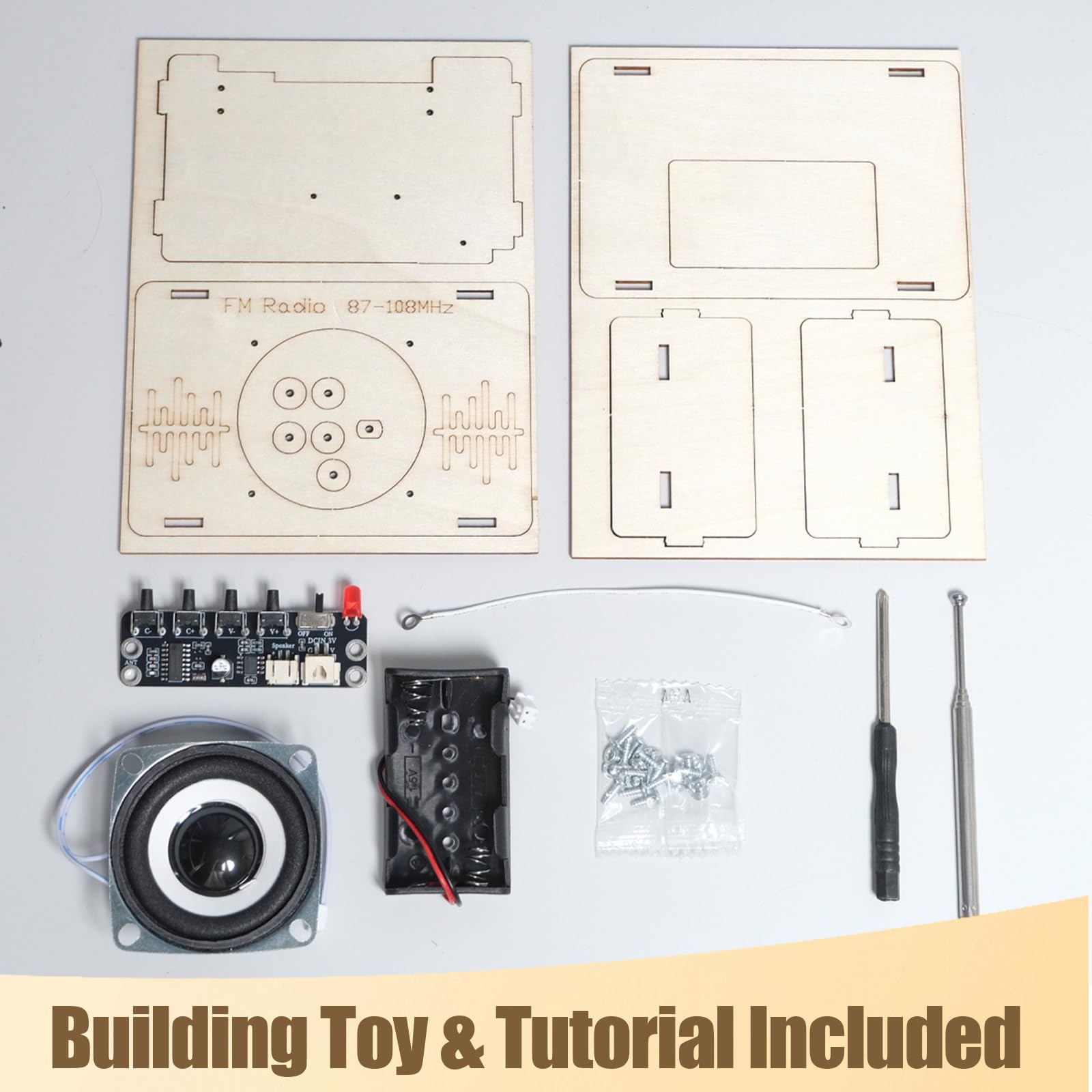 ANNISOKA STEM Toys for Ages 6-8-13 Science Kits DIY Building Radi - ANNISOKA Official Product View 4