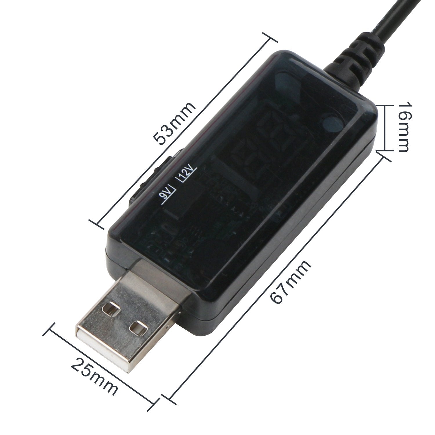 DROK USB to 12V Adapter - DROK Official Product View 6