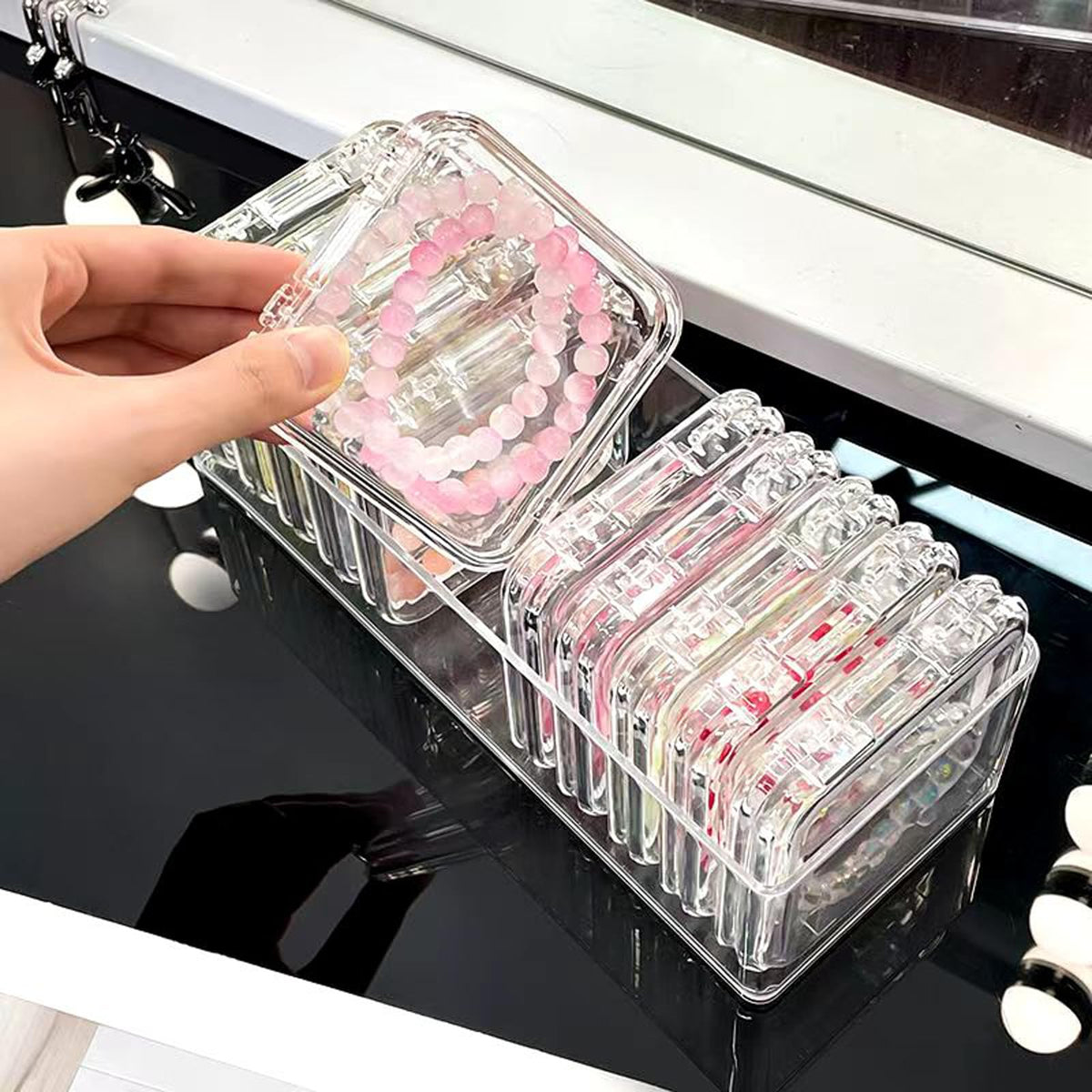 Acrylic jewelry box crystal storage box crystal bracelet - SZCYKJMY Official Imagery - 4