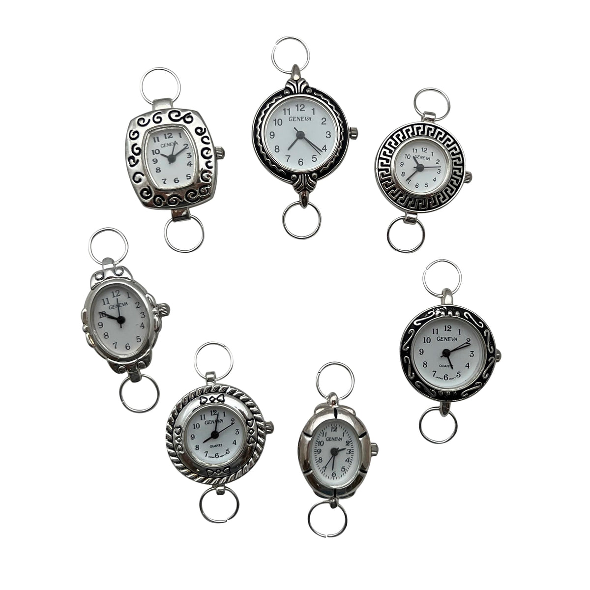 NIMI 5 Piece Elegant Colorful Watch Face Set for Beading and - NIMI Official Imagery - 4