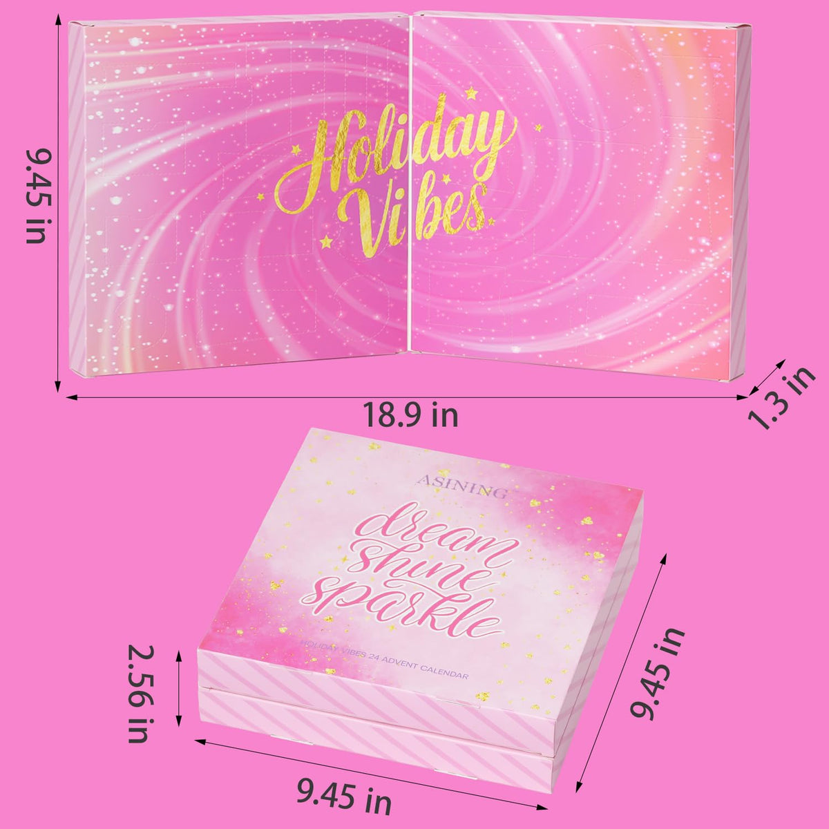 24 Day Beauty Care Advent Calendar Makeup Cosmetic Surprises - ASINING Official Imagery - 8