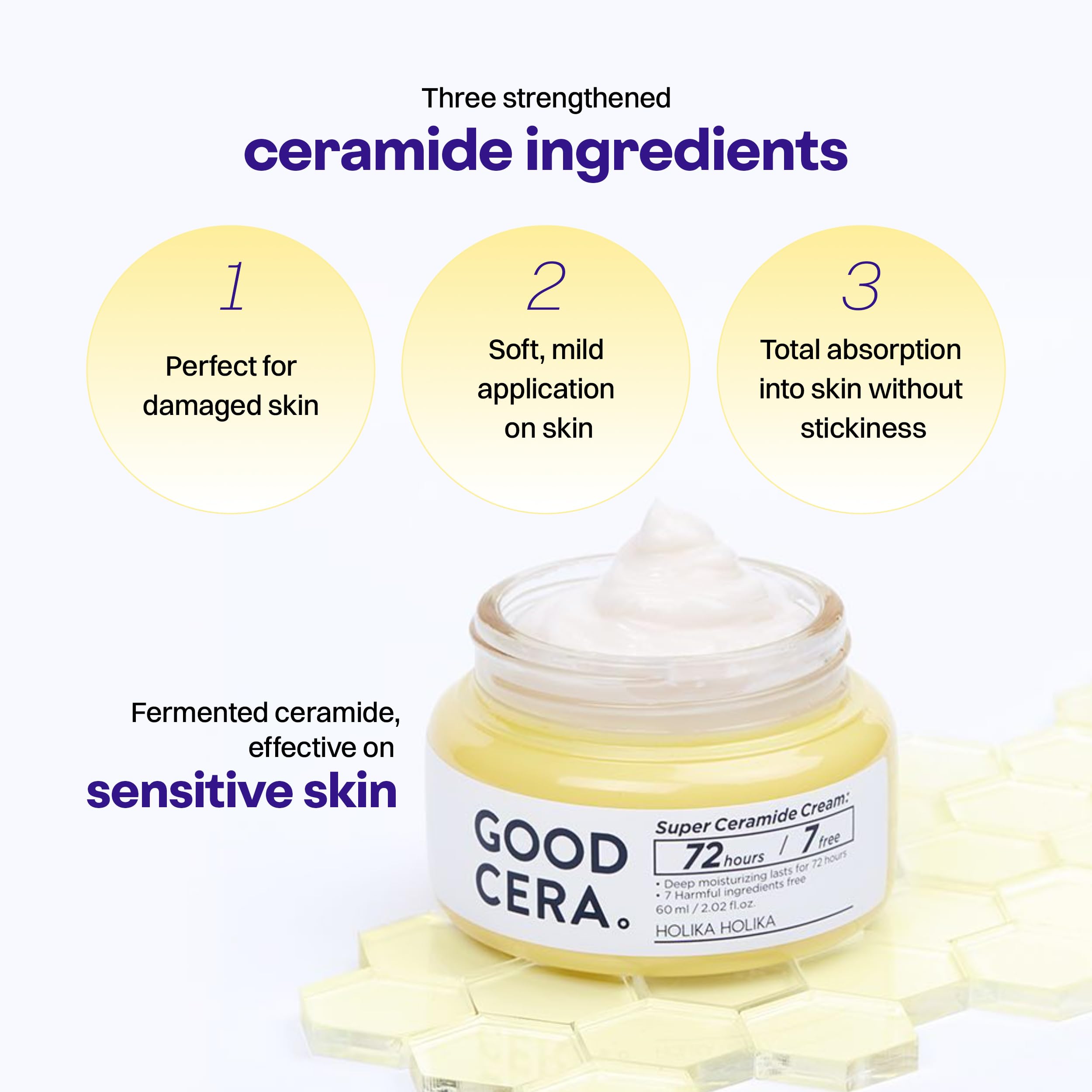 HOLIKA HOLIKA Good Cera Super Ceramide Cream - Soothing Facial Cream & Skin Moisturiz - HOLIKA HOLIKA Official Product View 6