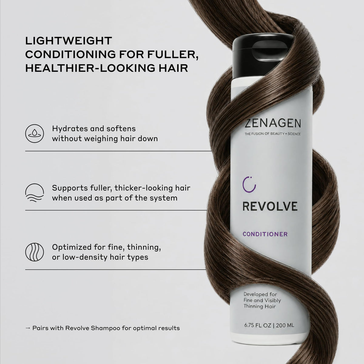 Zenagen Revolve Unisex Conditioner - Premium Selection Official Imagery - 5