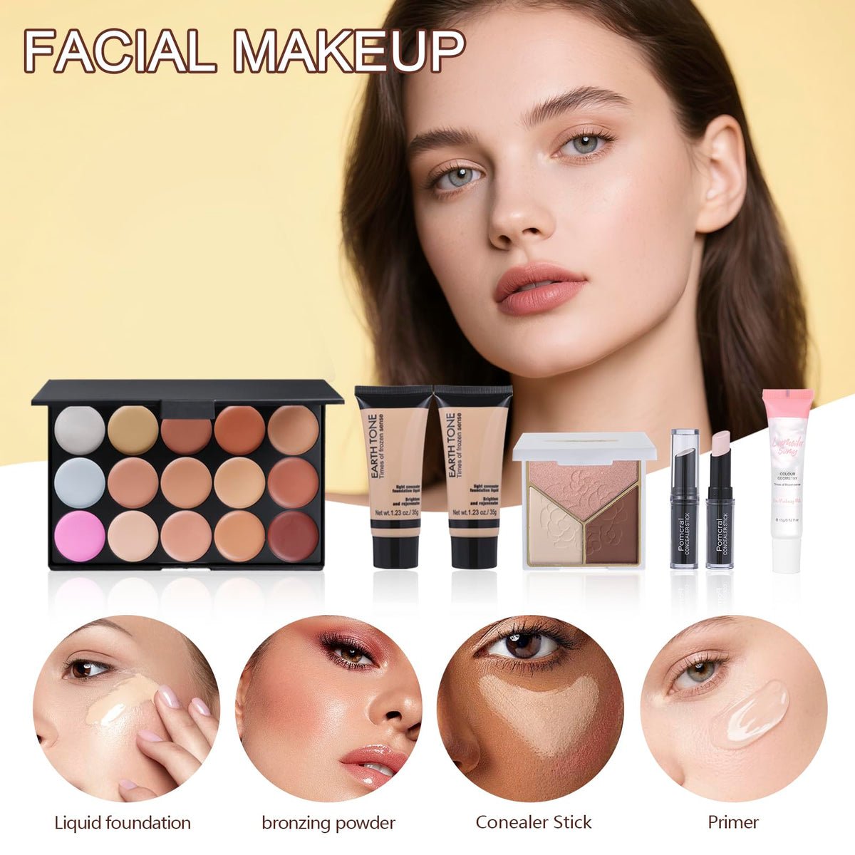 Makeup Kit For Women Girls Makeup Set For Teens beginners - pomcral Official Imagery - 6