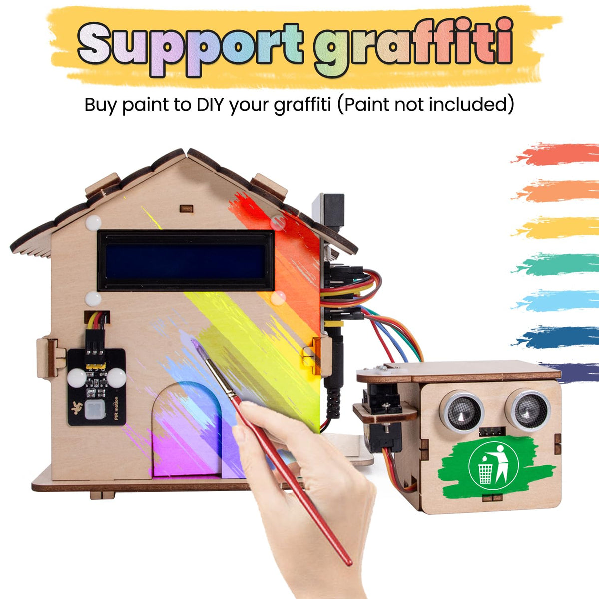KEYESTUDIO Smart House Kit for Micro bit V2 DIY Microbit - KEYESTUDIO Official Imagery - 4