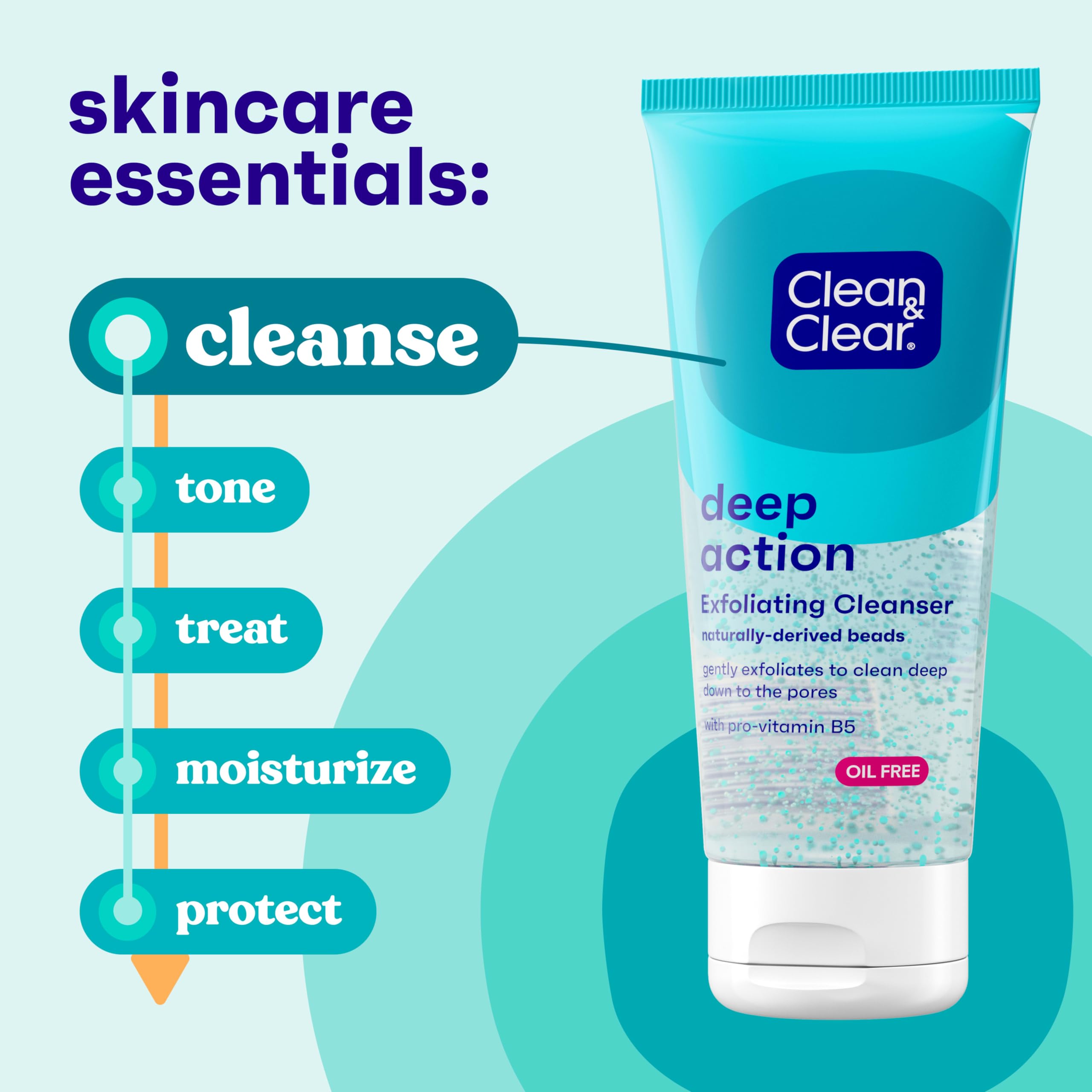 Elefair Tech Clean & Clear Oil - Free Deep Action Exfoliating Facial Cl - Elefair Tech Official Product View 8