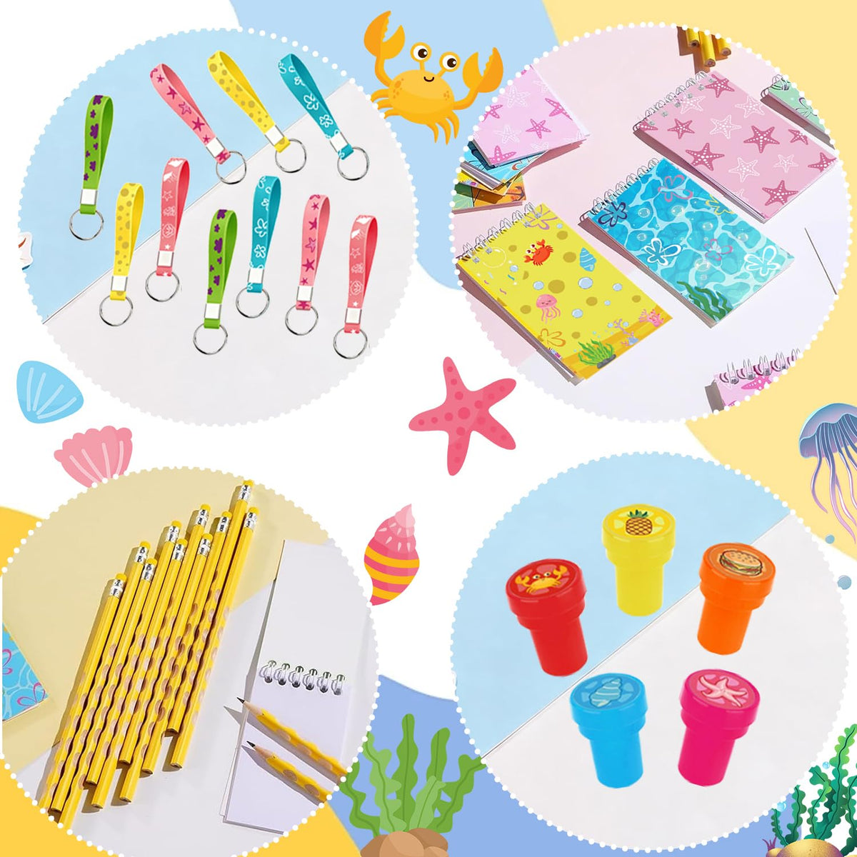 80Pcs Party Favors Set Gift Birthday Decorations Classroom - WPAZH Official Imagery - 5