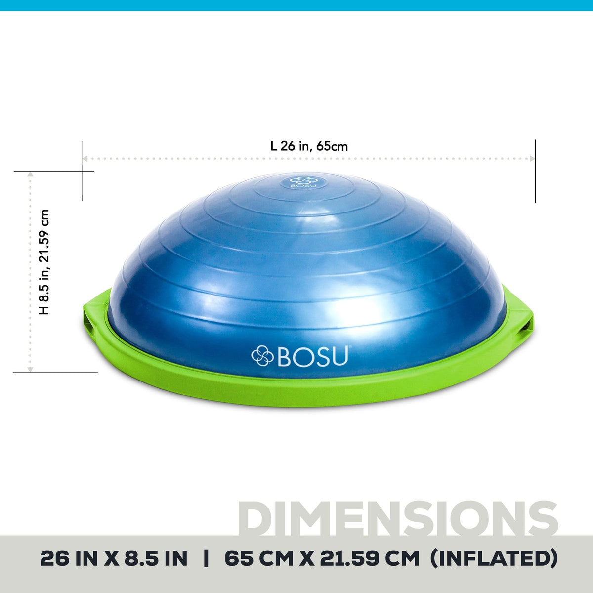 Bosu Balance Ball Exercise Trainer Home Gym Equipment w - BOSU Official Imagery - 8