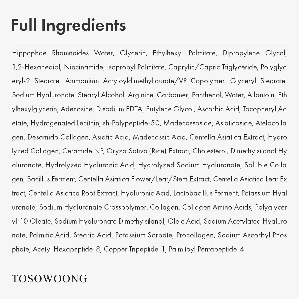 TOSOWOONG Hyaluronic Acid 9 Cream Daily Face Moisturizer for - TOSOWOONG Official Imagery - 7