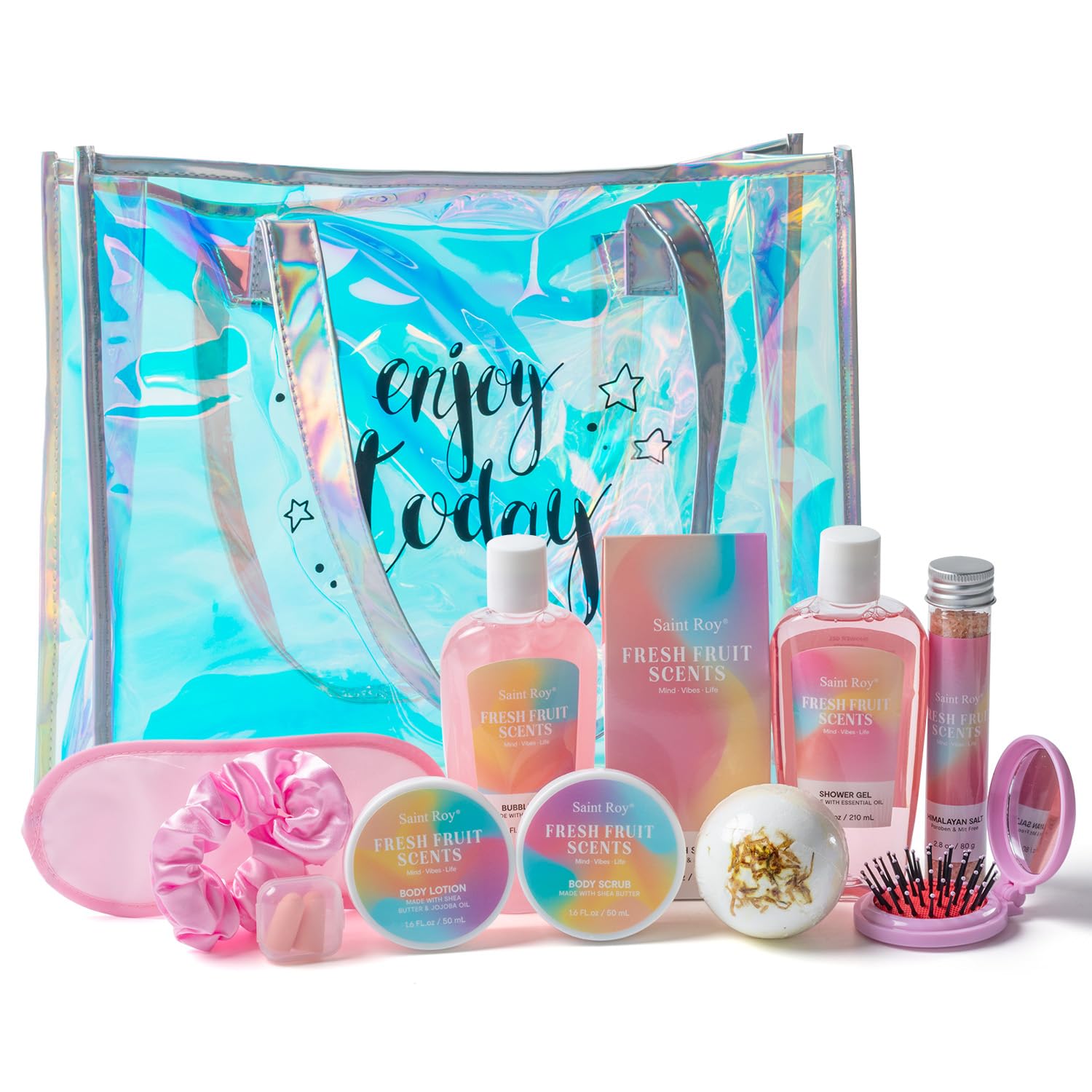 Spa Bath &amp; Body Gifts for Women, Jasmine Peony Spa Gift - Saint Roy