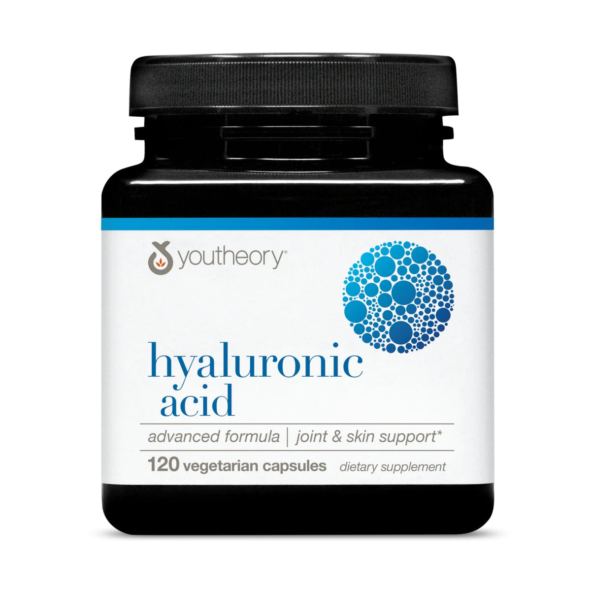 Youtheory Hyaluronic Acid Advanced Formula 120 Vegetarian - Youtheory Official Imagery - 2