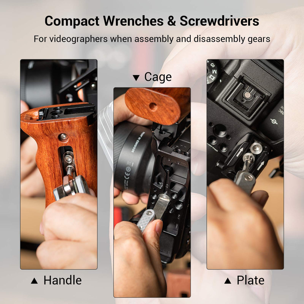SMALLRIG Folding Tool Set with 7 Functional Tools for Camera - SMALLRIG Official Imagery - 6