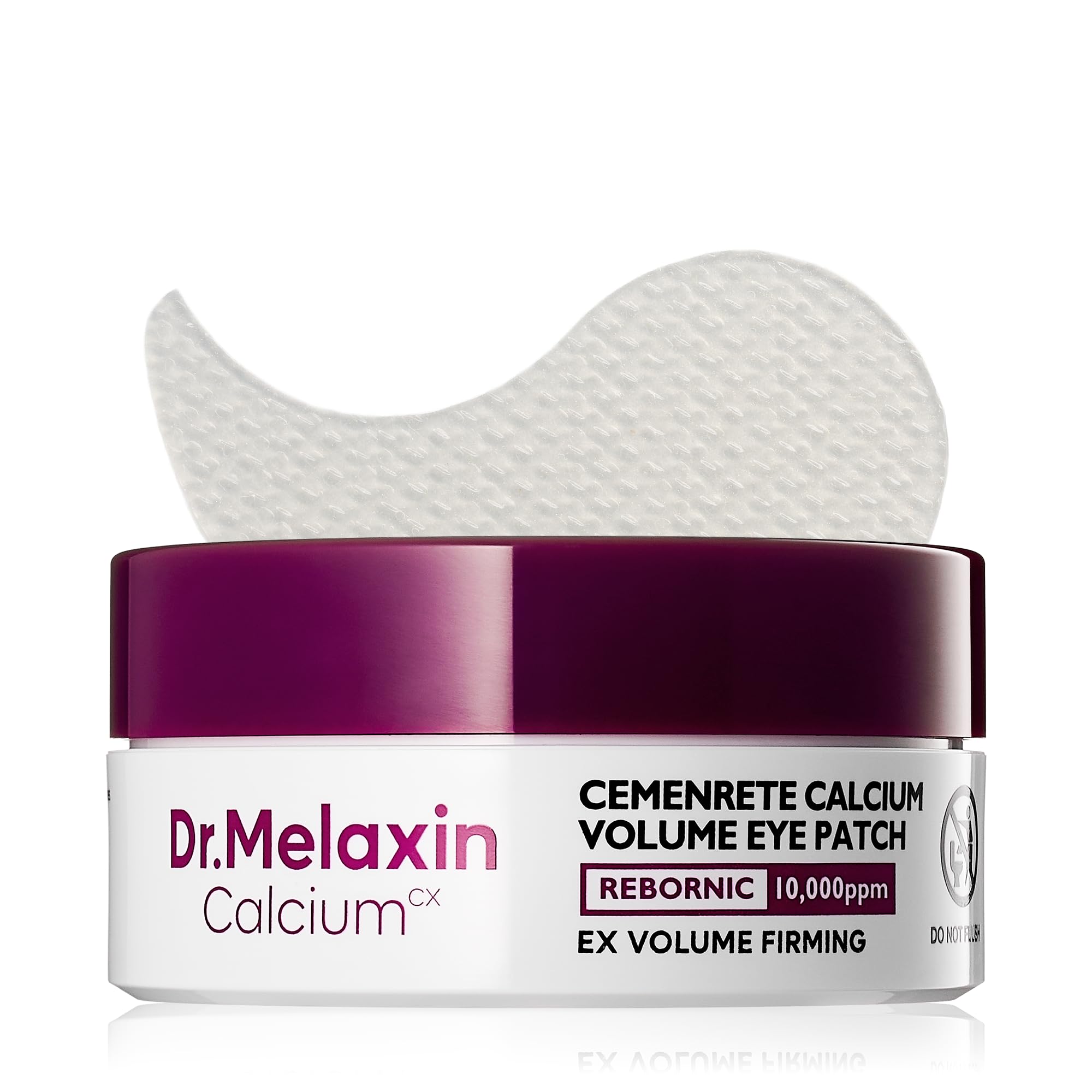Dr.Melaxin Calcium Volume Under Eye Patches for Puffy Eyes & Dark Circles, Hydrogel Eye Mask for Wrinkles, Fine Lines & Sagging Skin, Firming Collagen Eye Patch, Korean Skin Care (60 Count) - Dr.Melaxin Official Product View 2