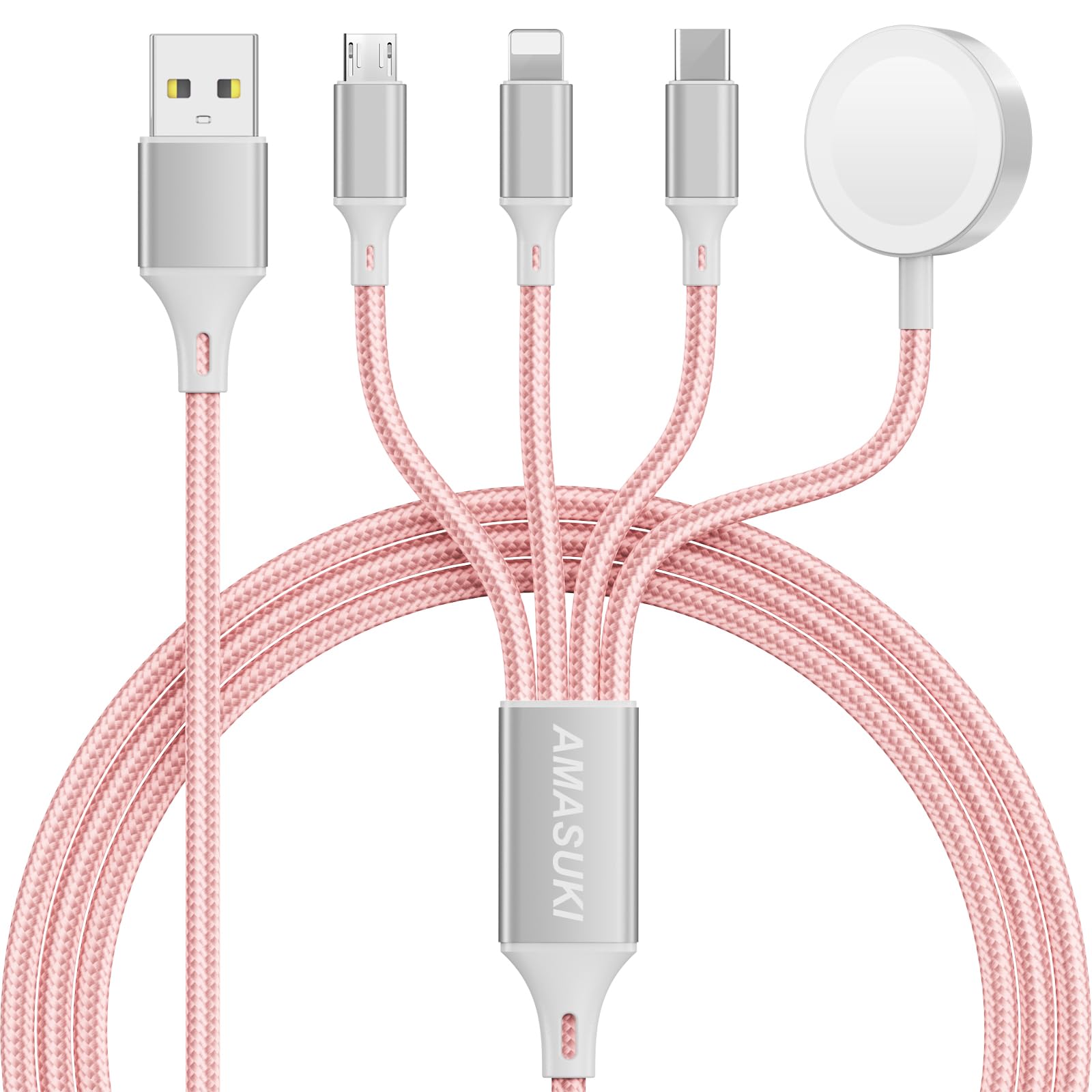 Amasuki Travel Essentials,4 in 1 for Apple Watch Charger/iPhone Charge - View 9