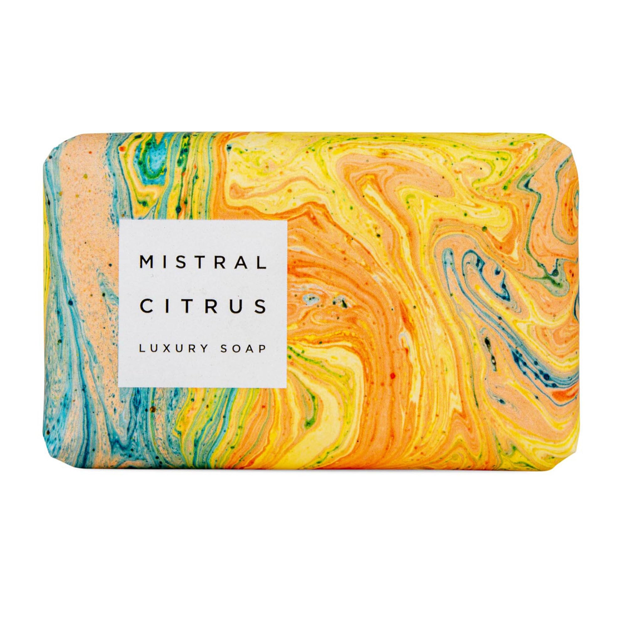 Mistral Marbles French Bar Soap Marbles Citrus, 7 oz - Product Imagery