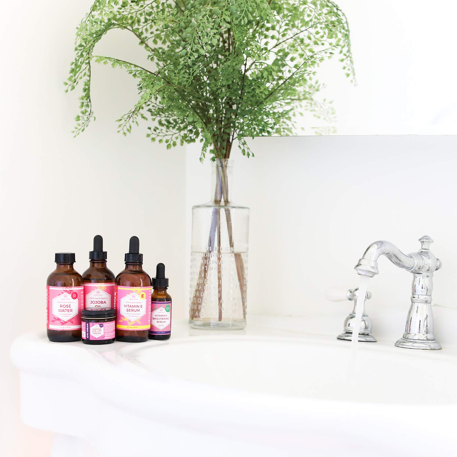 Vitamin C Brightening Serum by Leven Rose 100% Natural Dark Spot Remover for - Leven Rose Official Product View 7