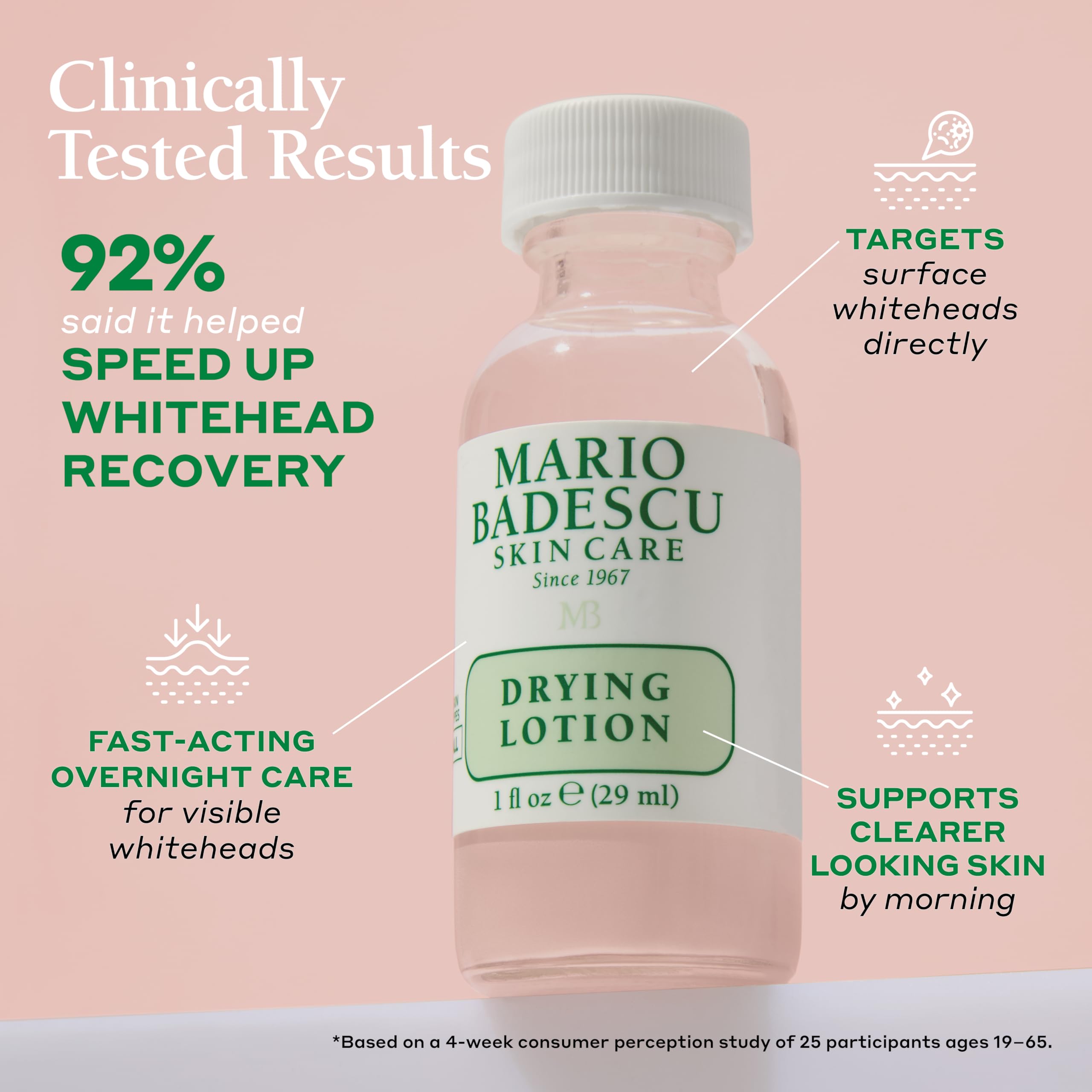 Mario Badescu Drying Lotion – Blemish Spot Treatment 1 oz
