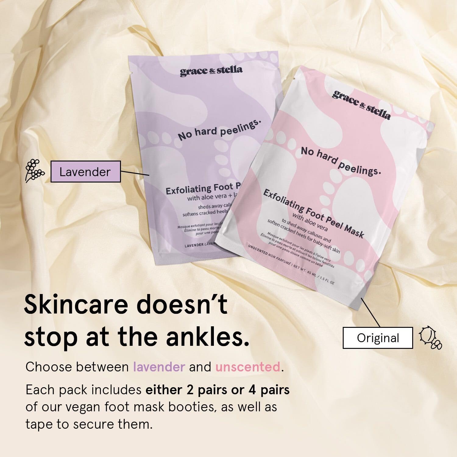 grace & stella Award-Winning Foot Peel Mask - View 6
