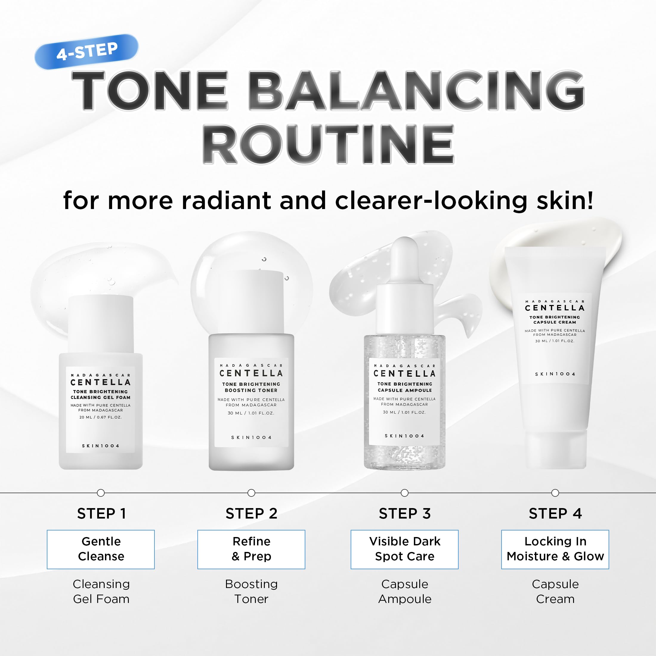 SKIN1004 Madagascar Centella Tone Balancing Travel Kit - SKIN1004 Official Product Imagery - 6