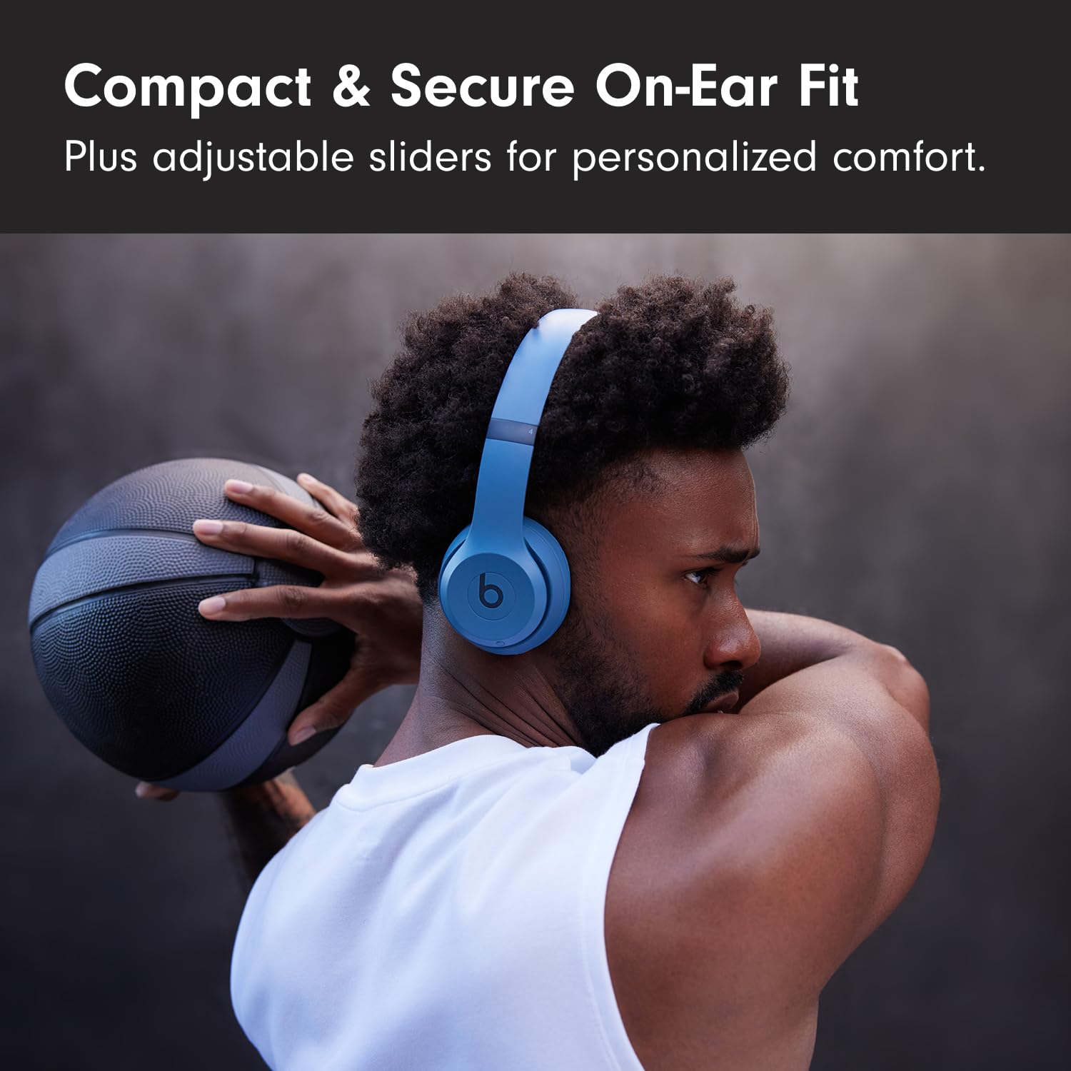 Beats Solo 4 - Wireless On-Ear Bluetooth Headphones, Up to 50-Hou - Beats Official Product View 3