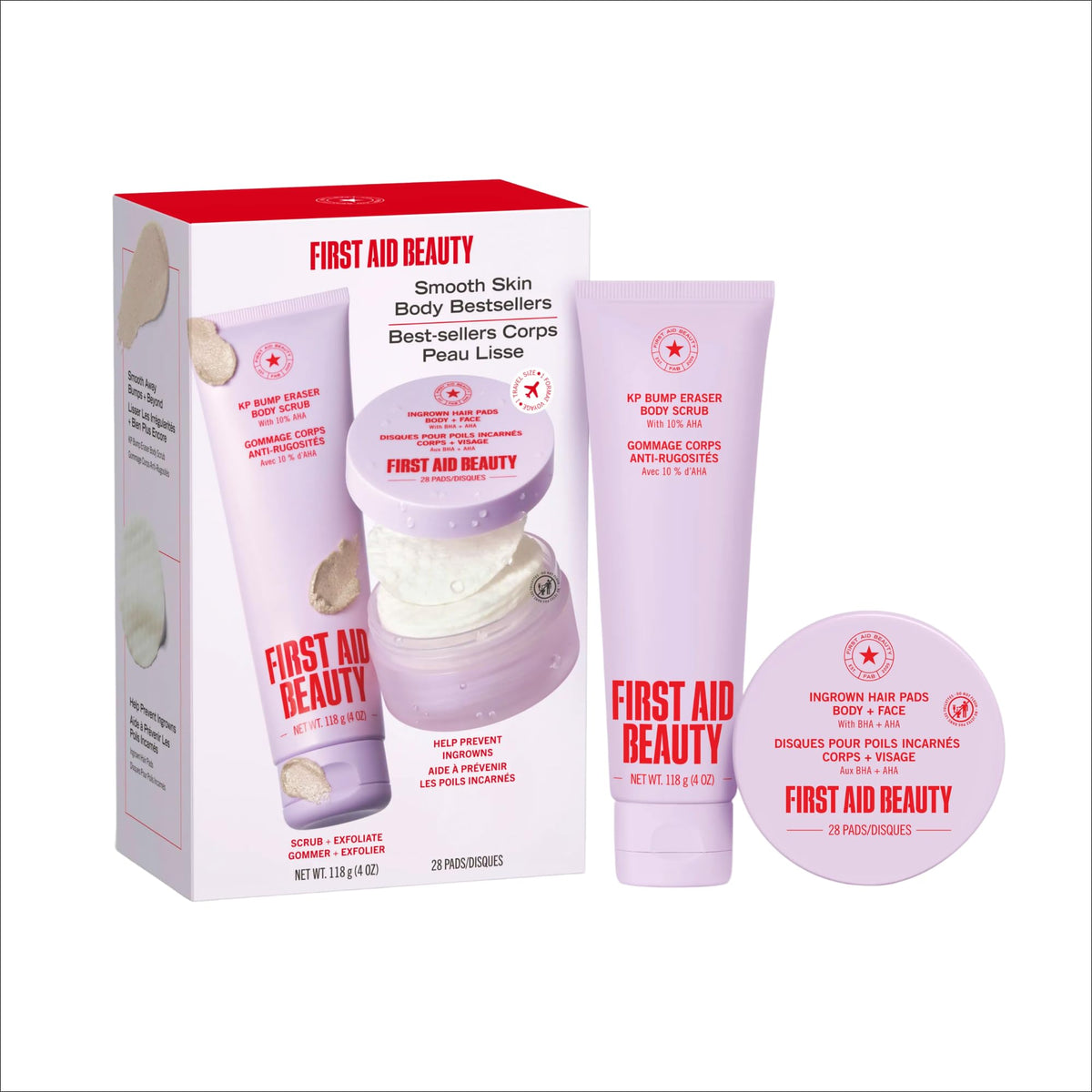 First Aid Beauty Smooth Skin Body Bestsellers Set 2 Piece - Elefair Store Official Product Imagery - 2