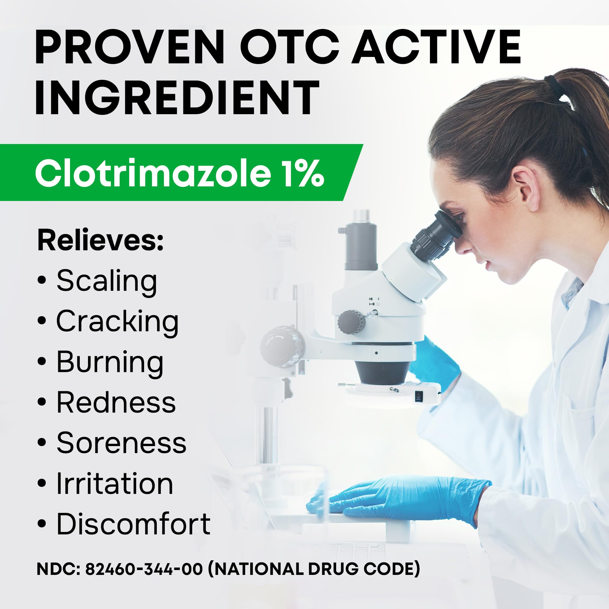 SimplyVital Clotrimazole 1% Antifungal Cream 2 oz