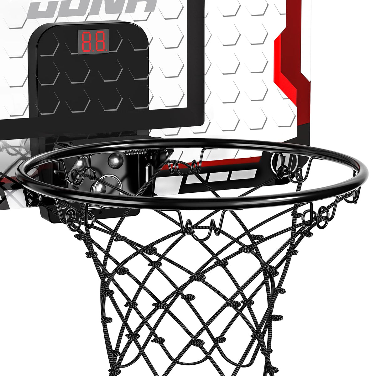 TEMI Indoor Basketball Hoop for Kids Door Room Basketball - TEMI Official Imagery - 6