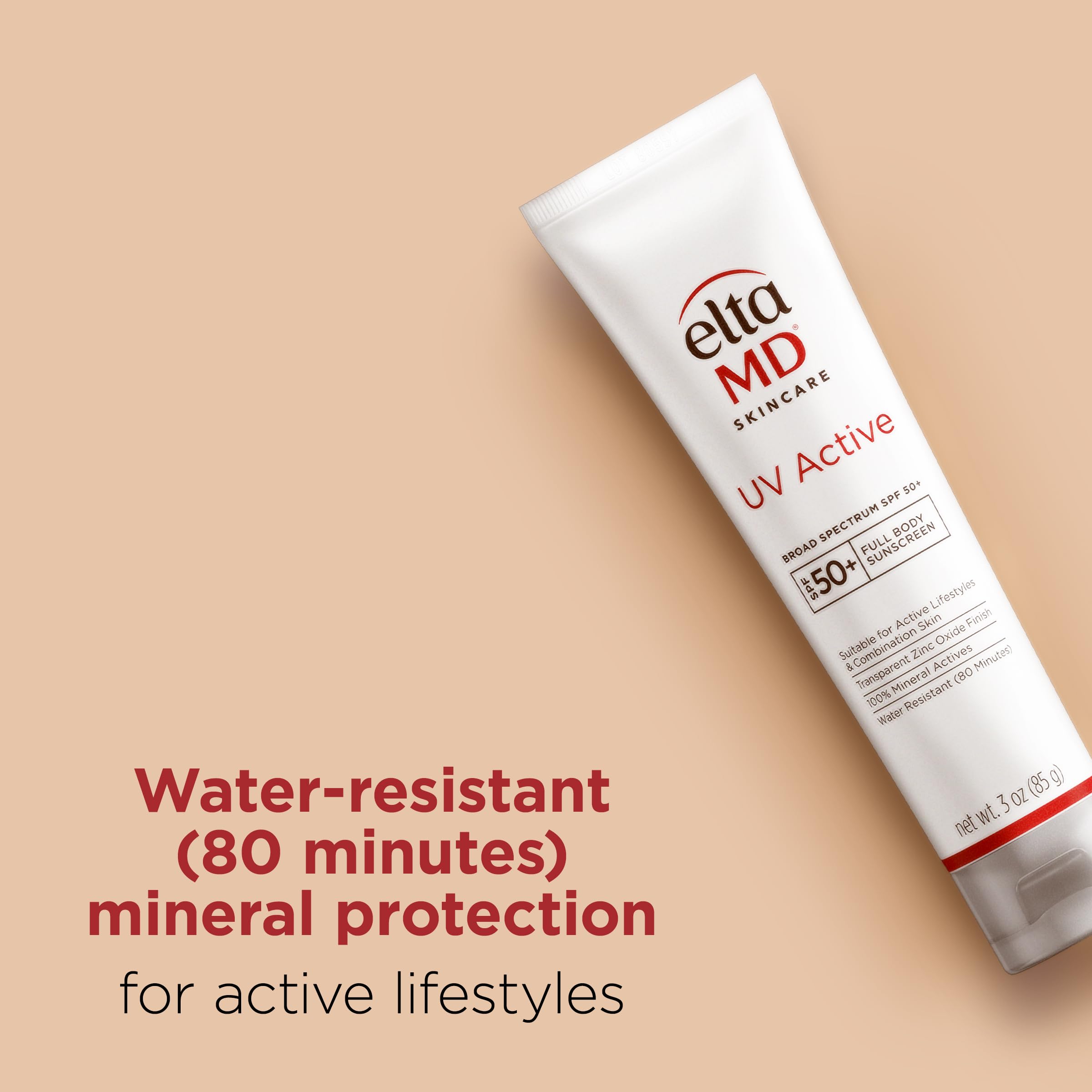 EltaMD UV Active 100 Mineral Sunscreen SPF 50 Full Body - Premium Selection Official Imagery - 7