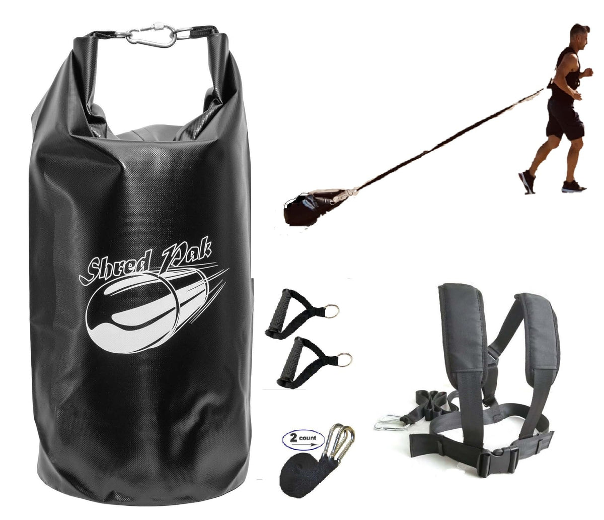 Resistance Training Sled - Shred Pak Official Imagery - 2