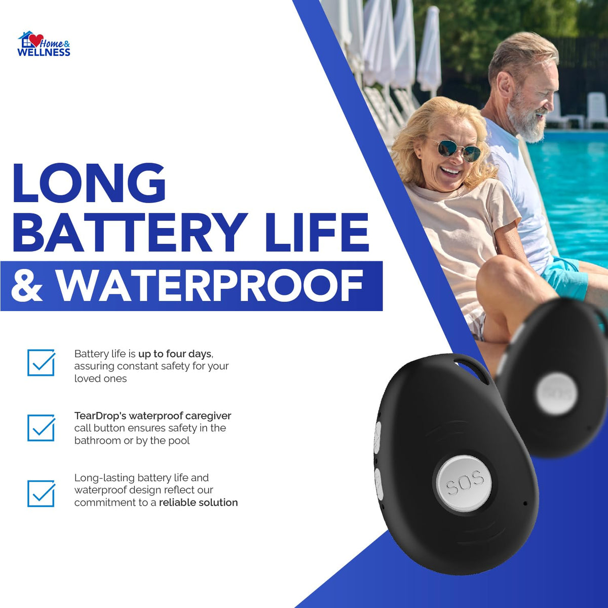 Home and Wellness TearDrop - Home & WELLNESS co. SENIOR SAFETY SYSTEM Official Imagery - 5