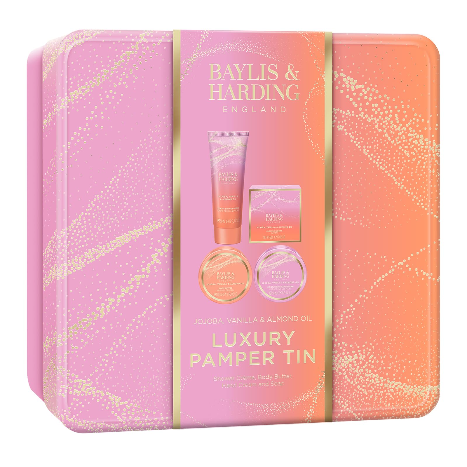 Baylis &amp; Harding Luxury Pamper Tin, Gift Set For Women - Baylis &amp; Harding