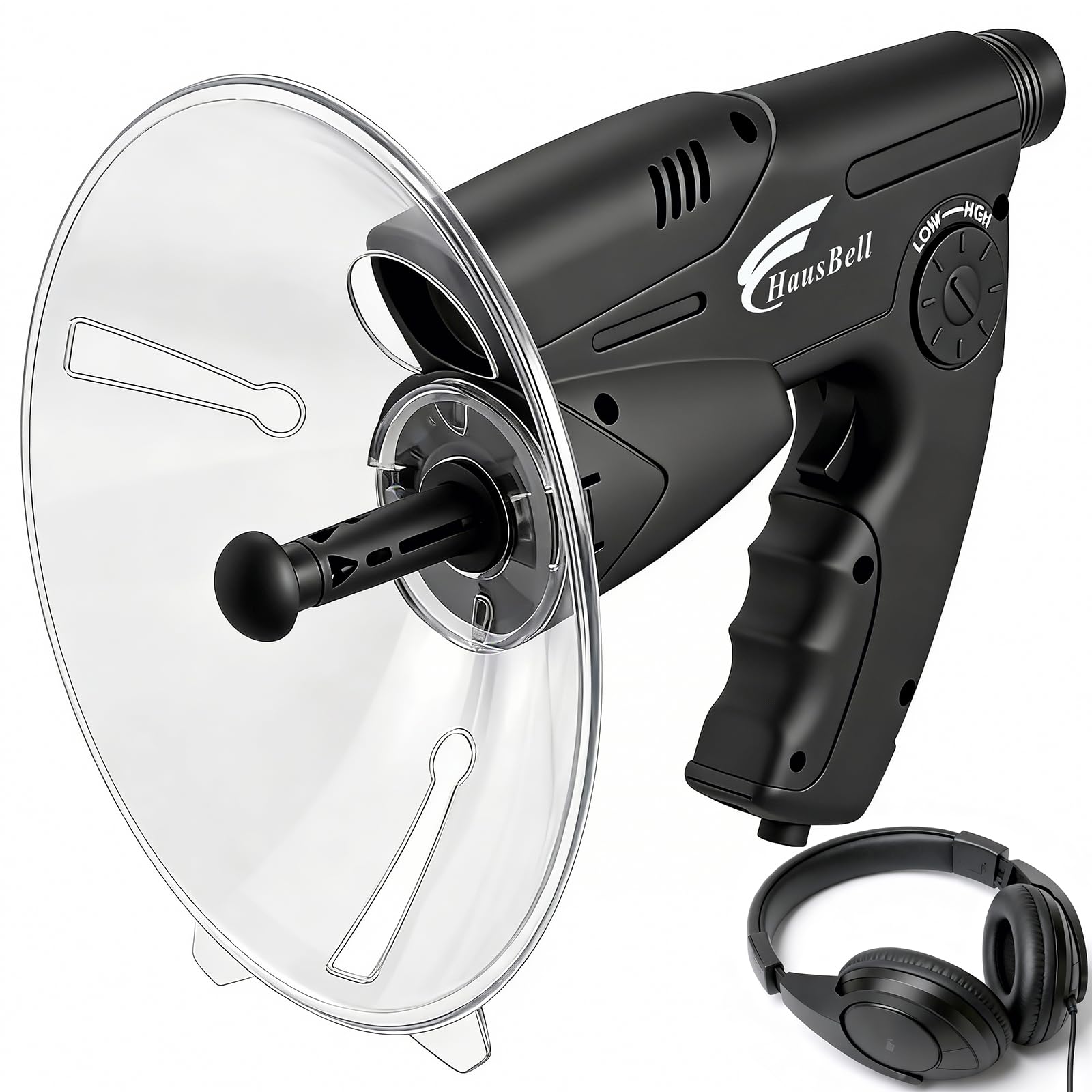 HAUSBELL Parabolic Listening Kit-Bionic Ear & 8X Monocular with H by HAUSBELL - Angle View 1