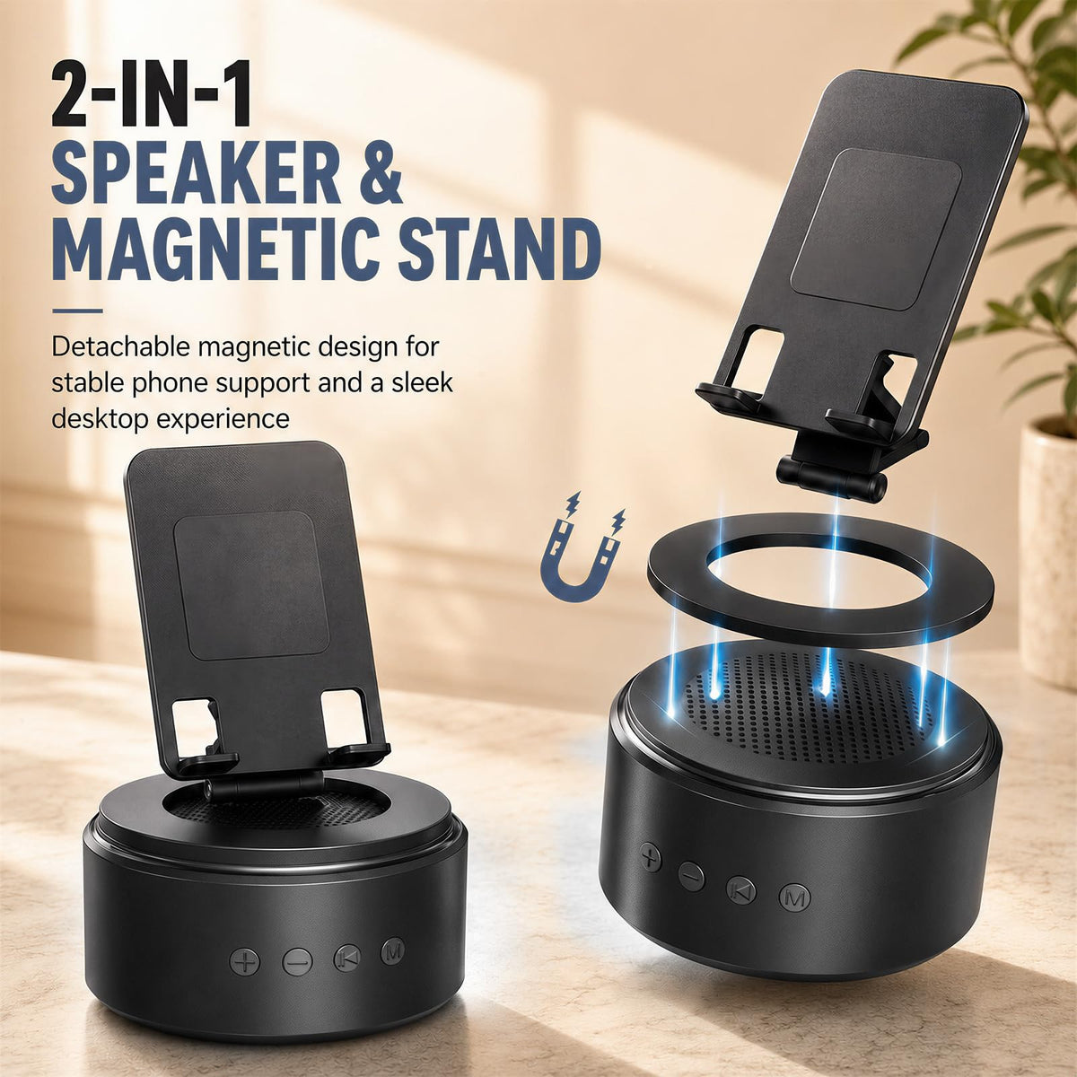 Men Dad Gifts for Christmas Day Bluetooth Speaker with Phone - ZAPUVO Official Imagery - 6
