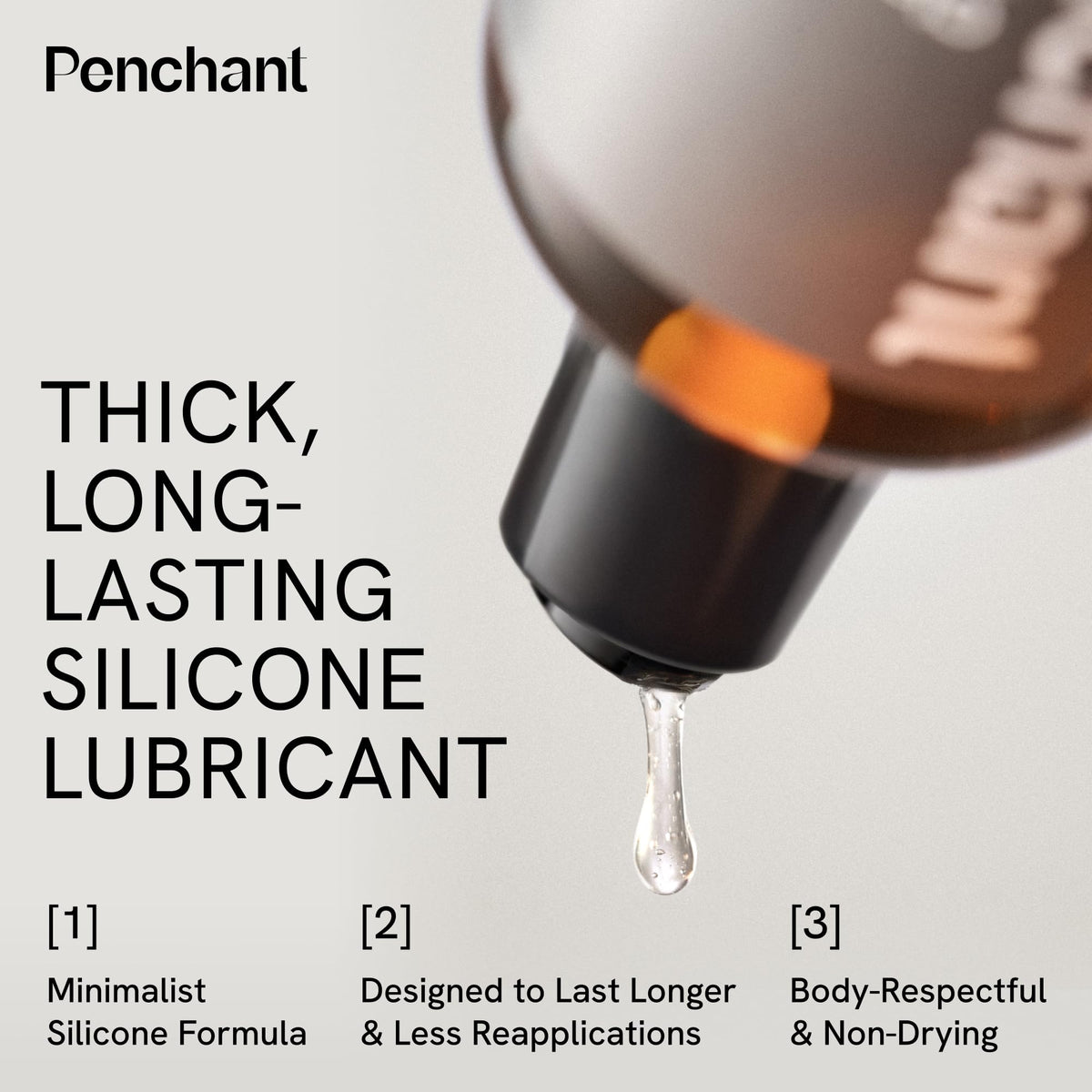 Thick Silicone Lube for Couples Personal Lubricant - Penchant Official Imagery - 4