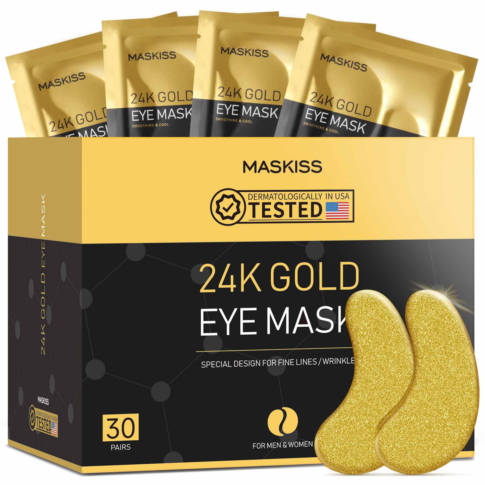 Maskiss Under Eye Patches Variety Pack (48 Pairs), Eye Masks for - Maskiss
