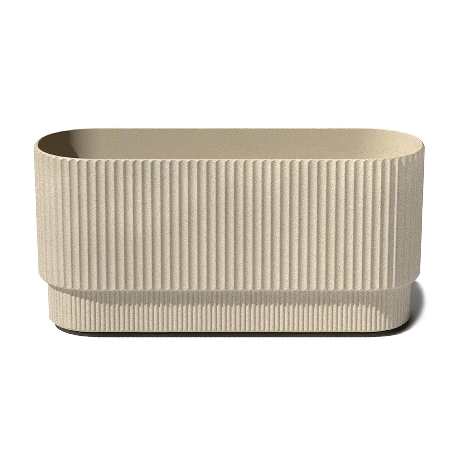 Veradek Demi Series Long Planter for Porch, Patio, Backyard | Durable Plastic