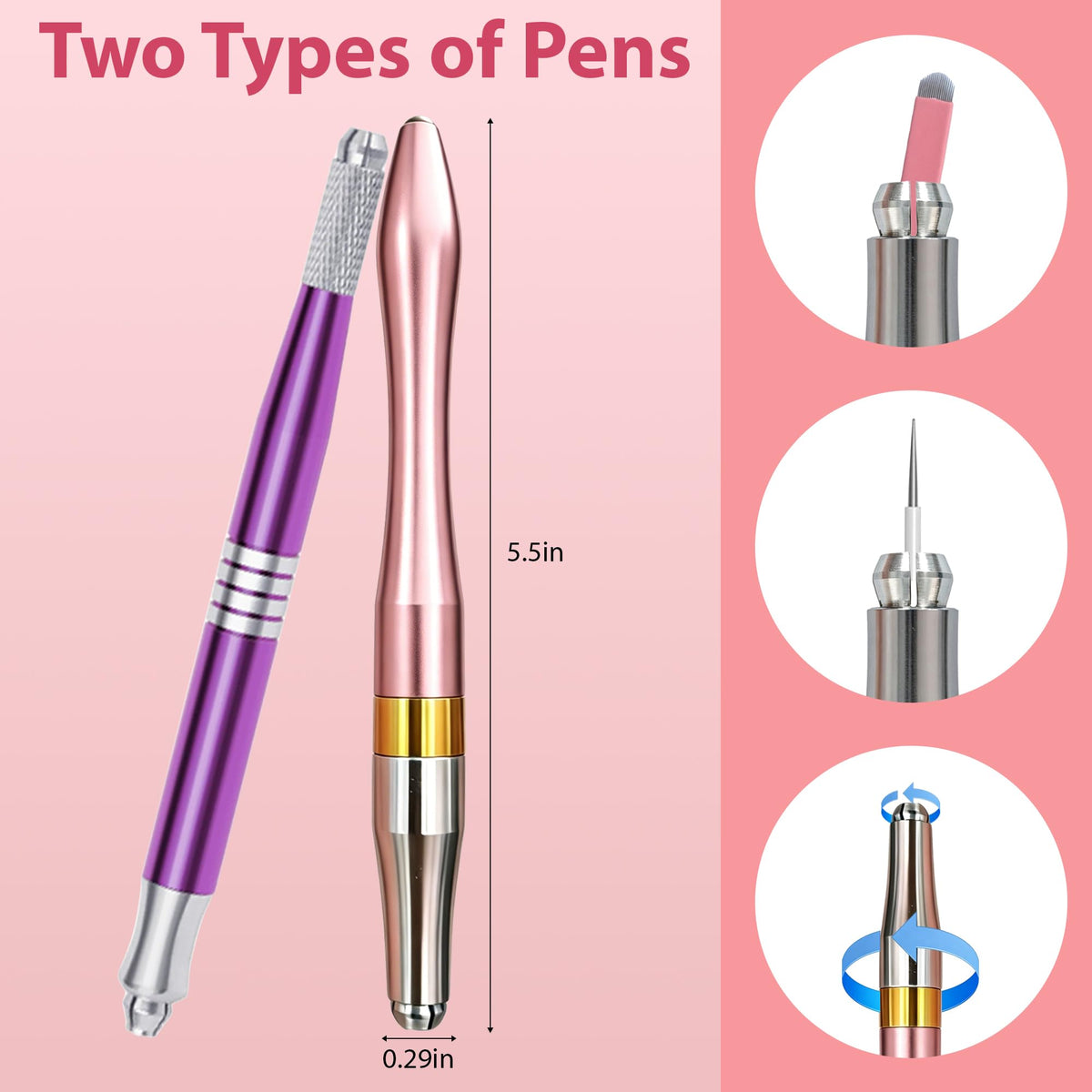 PMU Microblading Pen Kit for Beginners - DZWSHYBG Official Imagery - 3