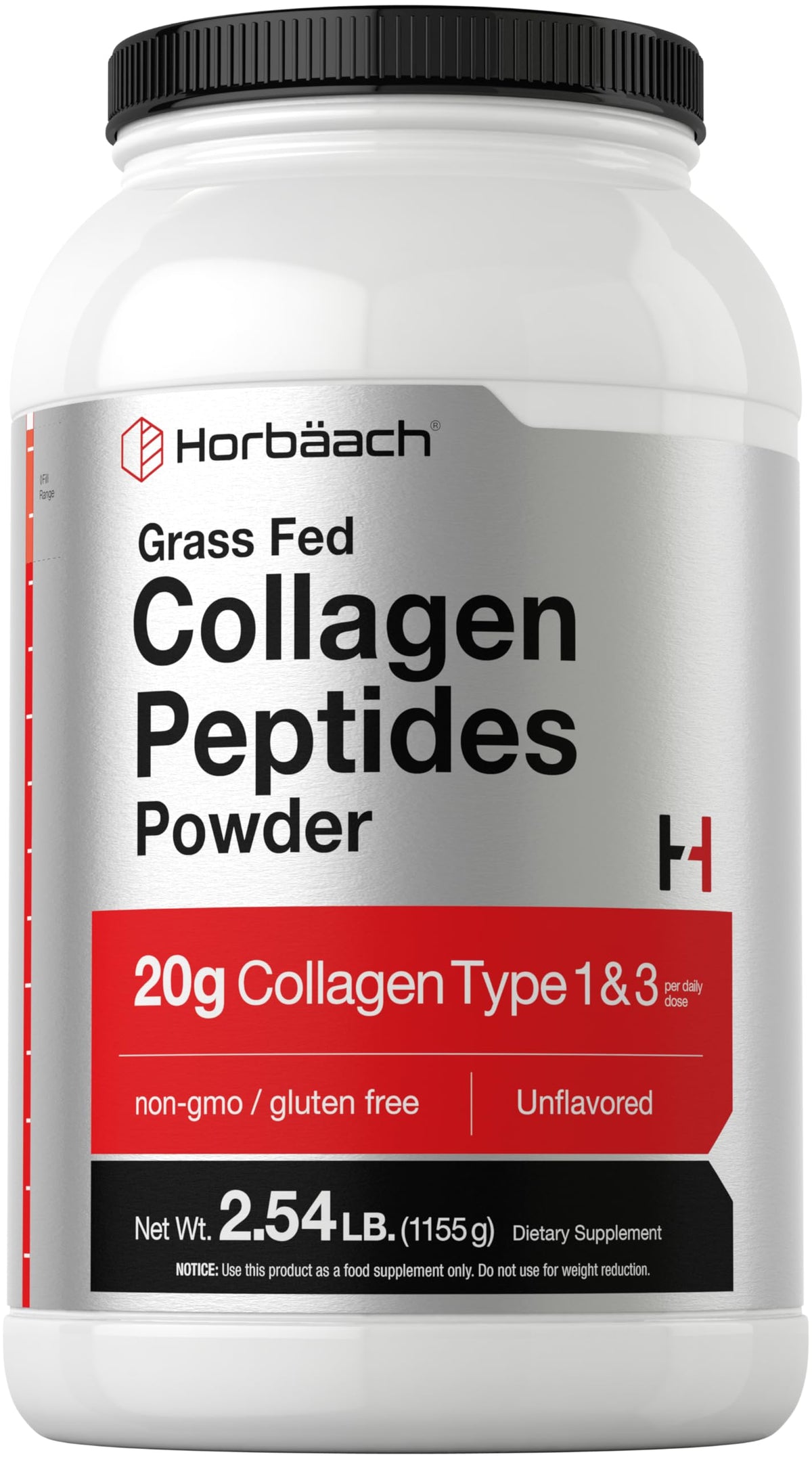 Horbaach Collagen Peptides Powder 40 oz - Horbäach Official Imagery - 2
