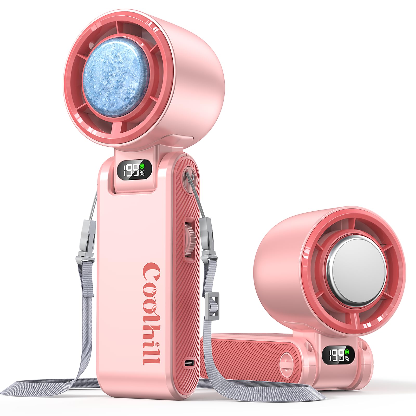 Coolhill Pro Handheld Portable Fan with Turbo Cooling 199-Speed 5 by Coolhill - Angle View 10