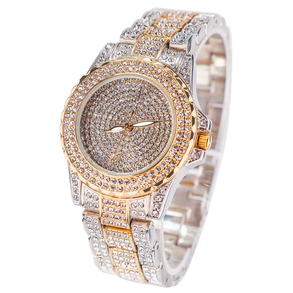 Smalody Round Luxury Women Watch Crystal Rhinestone Diamond - Smalody Official Imagery - 1
