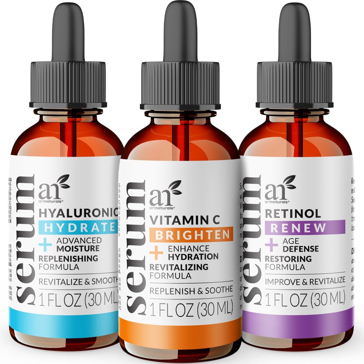 ArtNaturals Vitamin C Skincare Serum Set, 4 Piece - Artnaturals Official Product View 7