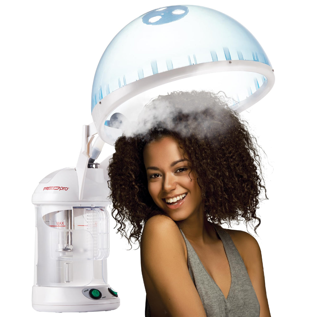 Red Pro Hair Therapy 2 in 1 Hair Steamer Facial Steamer for - RED Pro Official Imagery - 2