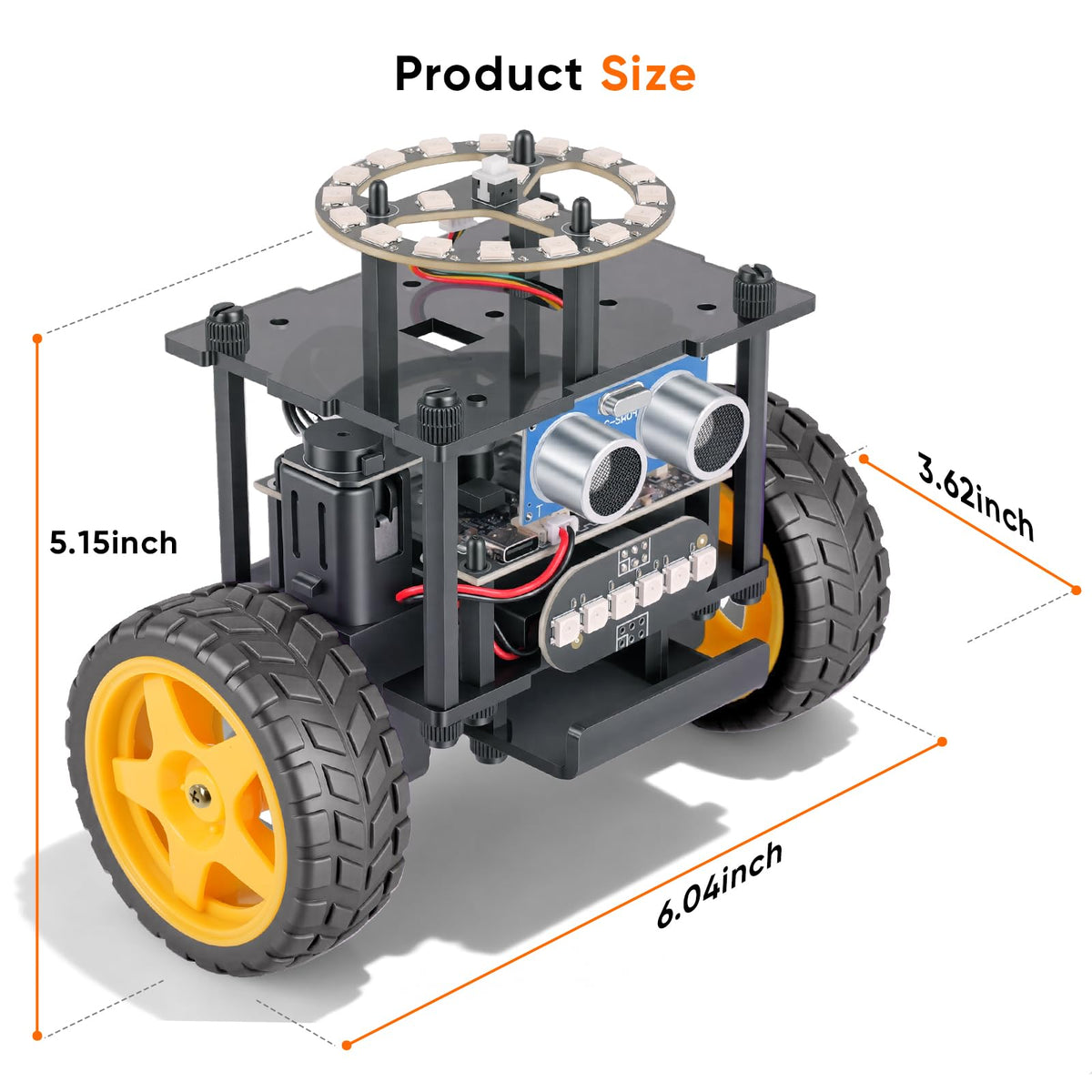 Smart Robot Car Kit Robotics for Kids Ages 8 12 12 16 - EggTailz Official Imagery - 4