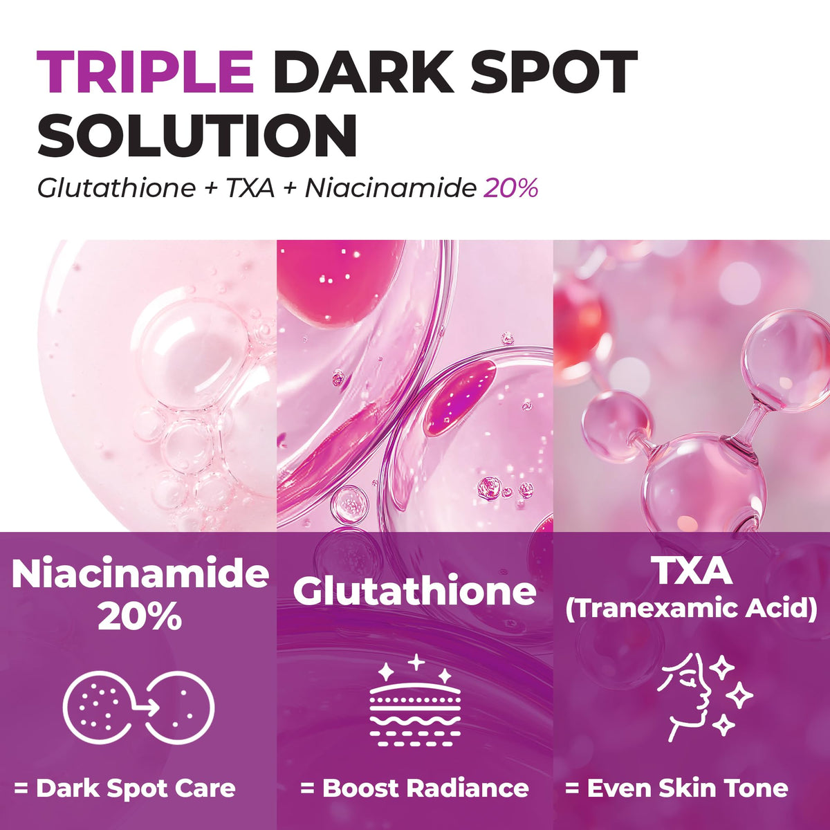 JUMISO 20 Niacinamide Dark Spot Serum 2 Pack TXA Glutathione - JUMISO Official Imagery - 6