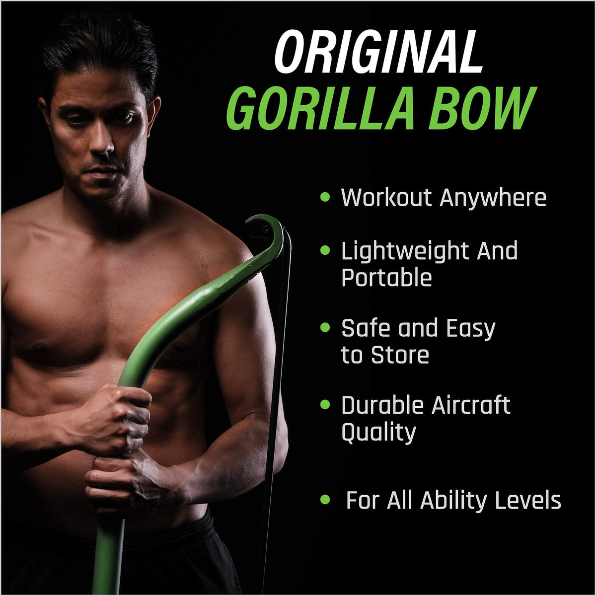 Travel All in ONE Strength Training Equipment Portable Home - Gorilla Bow Official Imagery - 4